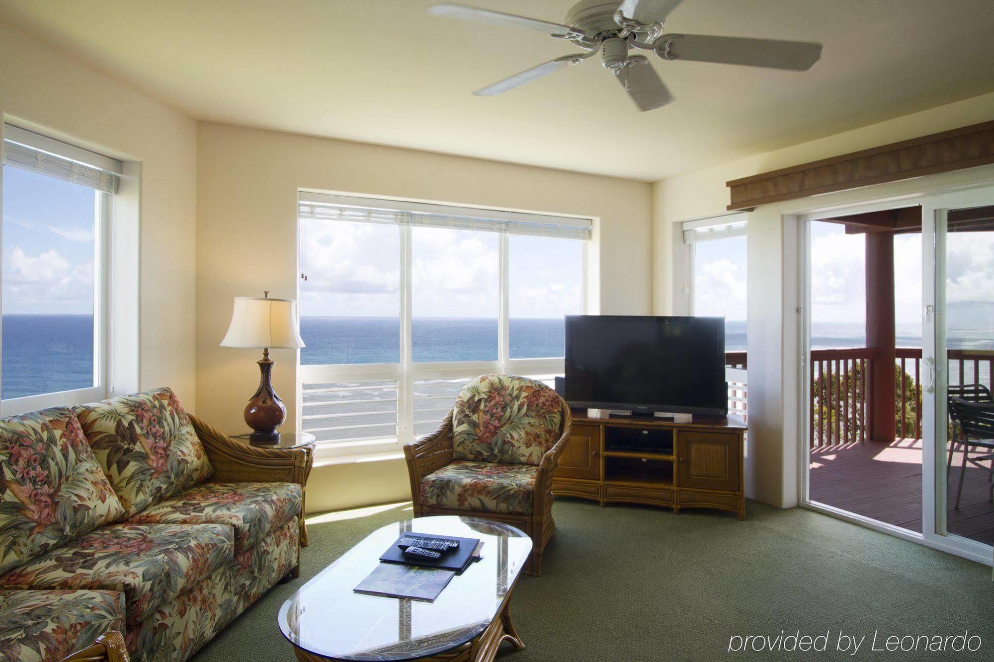 Club Wyndham Shearwater Hotell Princeville Rom bilde
